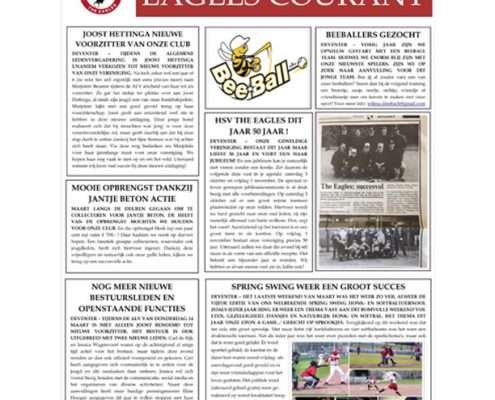 Courant HSV Eagles 3de editie 2019